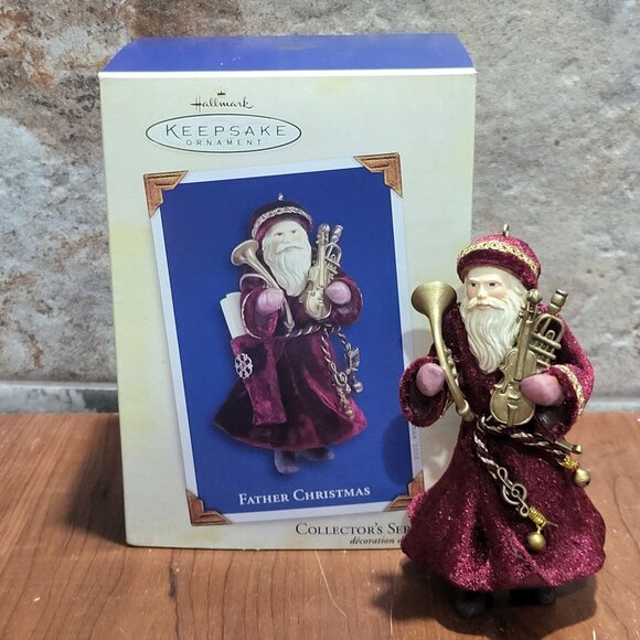 Hallmark Father Christmas Ornament 2005 Santa Claus - Picture 2 of 10